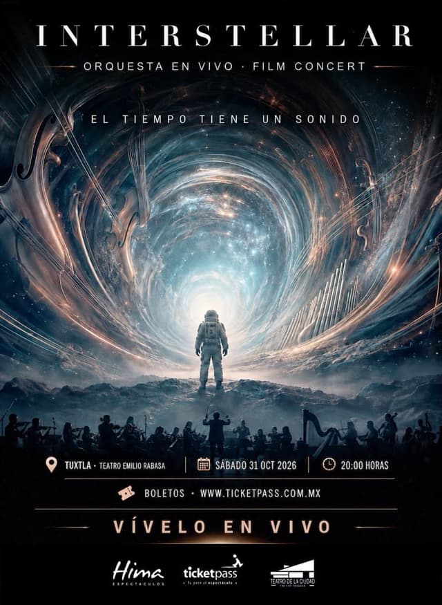 INTERSTELLAR FILM CONCERT TUXTLA